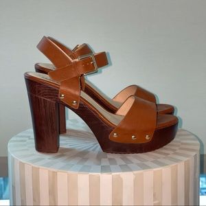 Cognac Summer Heels